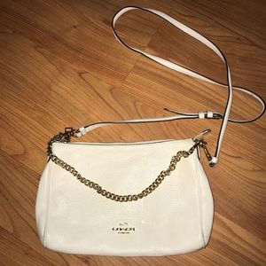 Coach White Crossbody Purse
